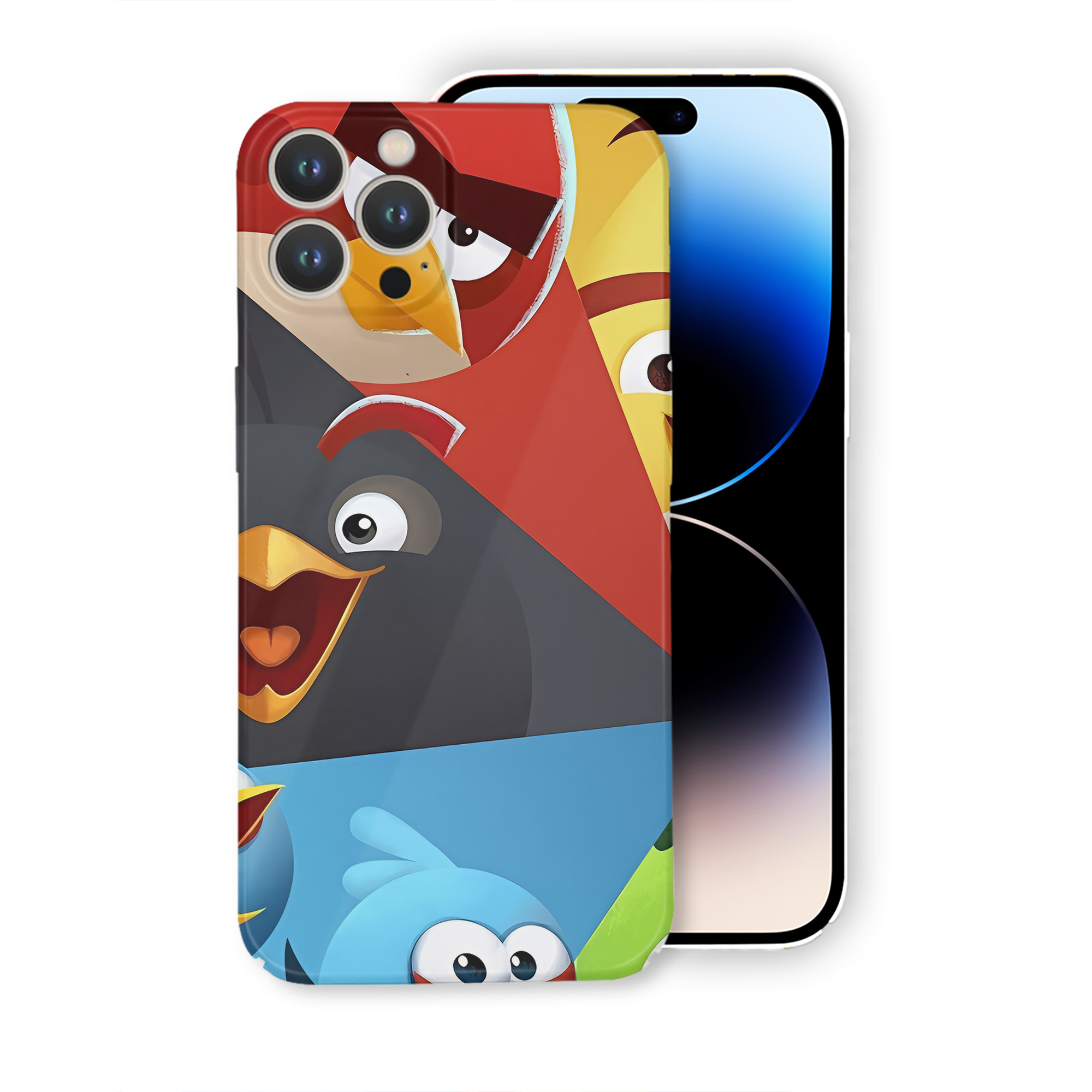 （画像用） Angry Birds アングリーバード 【iPhone 14シリーズ対応】ハードケース